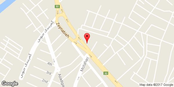 موقعیت تراشکاری موتوری ایران صنعت نعمت روی نقشه