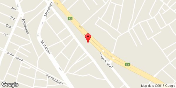 موقعیت باطری سازی میلاد روی نقشه