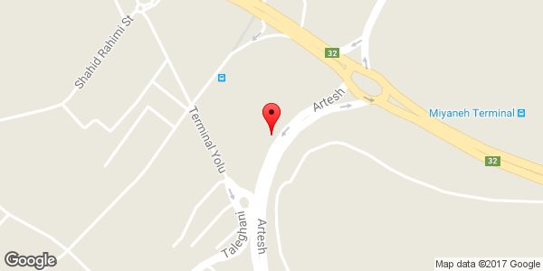 موقعیت رادیاتور سازی حمید روی نقشه