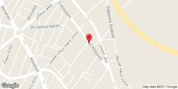 موقعیت باشگاه فرهنگی ورزشی ملی پوشان روی نقشه