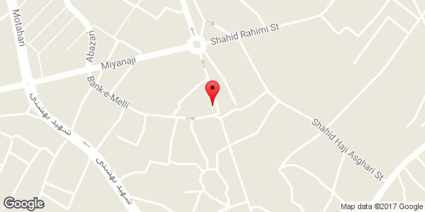 موقعیت بانک ملی ایران روی نقشه