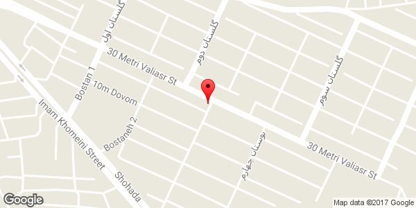 موقعیت دکوراسیون تک روی نقشه