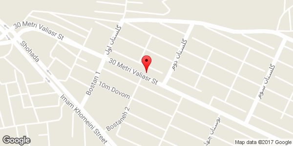 موقعیت زیبا سرای سلنا روی نقشه