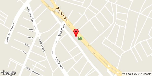 موقعیت مکانیکی داود روی نقشه