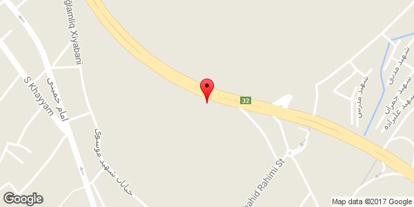 موقعیت جوشکاری و درب و پنجره سازی رضا کاتبی روی نقشه