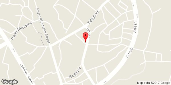 موقعیت سالن زیبایی یگانه روی نقشه