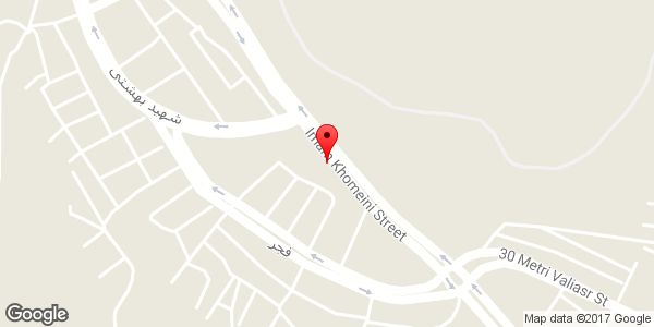 موقعیت سپر سازی مسعود روی نقشه