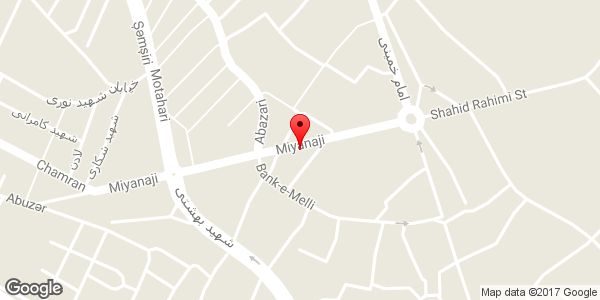 موقعیت فروشگاه لباس زنانه جهان آرا روی نقشه