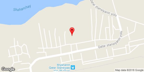 موقعیت محله راه آهن روی نقشه