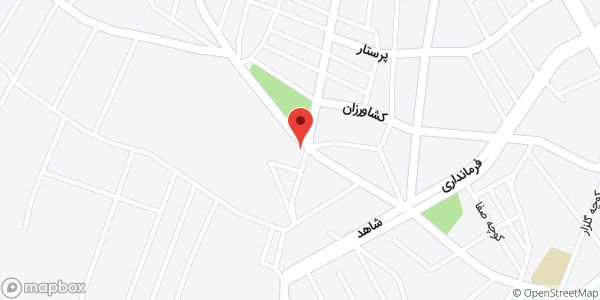 موقعیت فروشگاه بزرگ هایپرتک روی نقشه